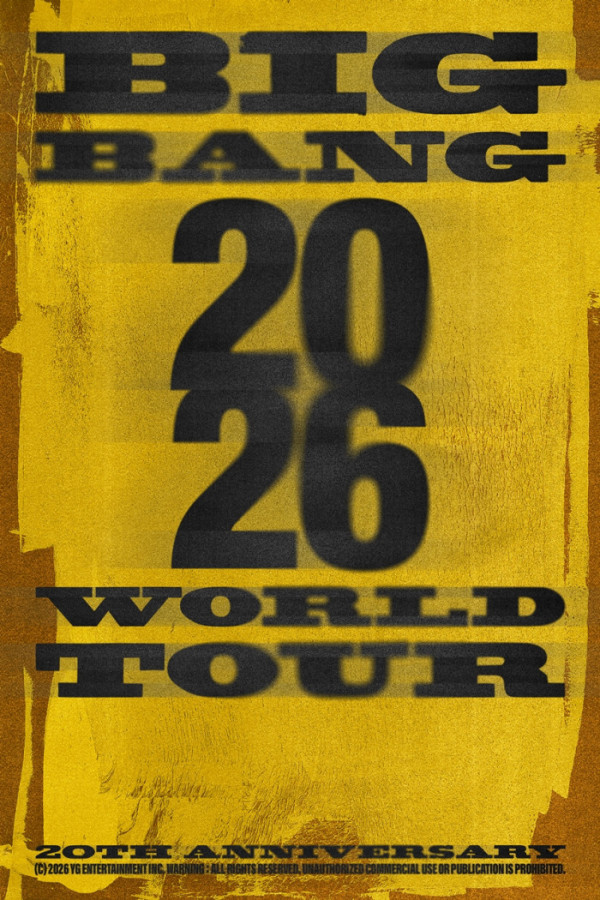 ▲빅뱅 2026 월드투어 티저 포스터(사진출처=YG엔터테인먼트)
