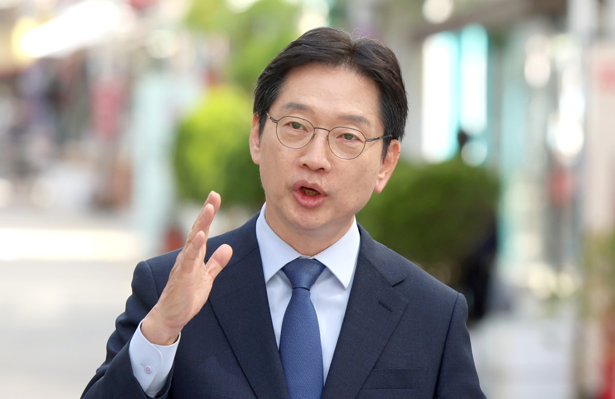 ▲김경수  더불어민주당 경남지사 후보. (연합뉴스)