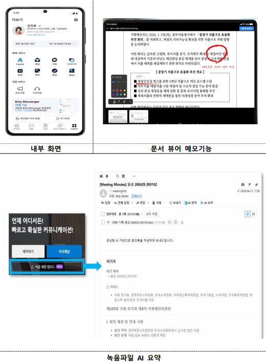▲기획예산처 'AI 모바일 메신저' 이미지 (기획예산처)