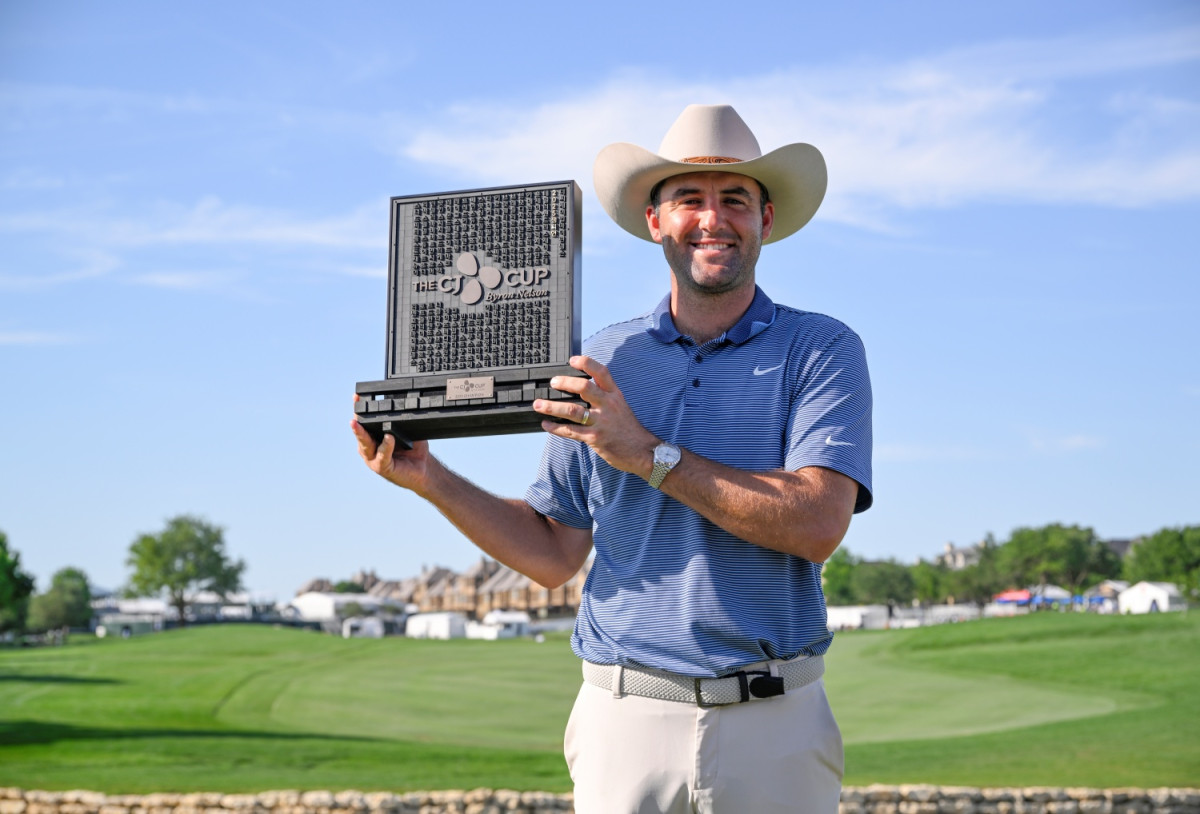 ▲지난해 우승자 스코티 셰플러의 모습. (Getty Images for THE CJ CUP Byron Nelson)