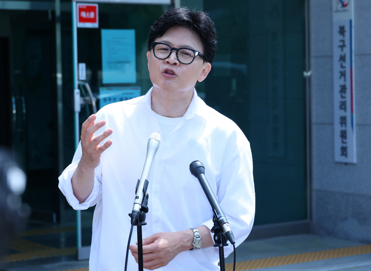 ▲한동훈 부산 북갑 국회의원 보궐선거 예비후보.. (연합뉴스)