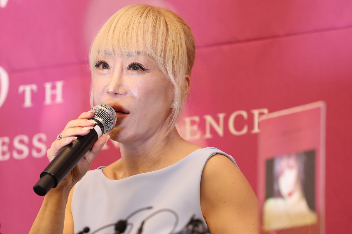 ▲소프라노 조수미가 6일 서울 강남구 그랜드 인터컨티넨탈 서울 파르나스에서 세계 무대 데뷔 40주년 기념 기자간담회를 하고 있다. (연합뉴스)