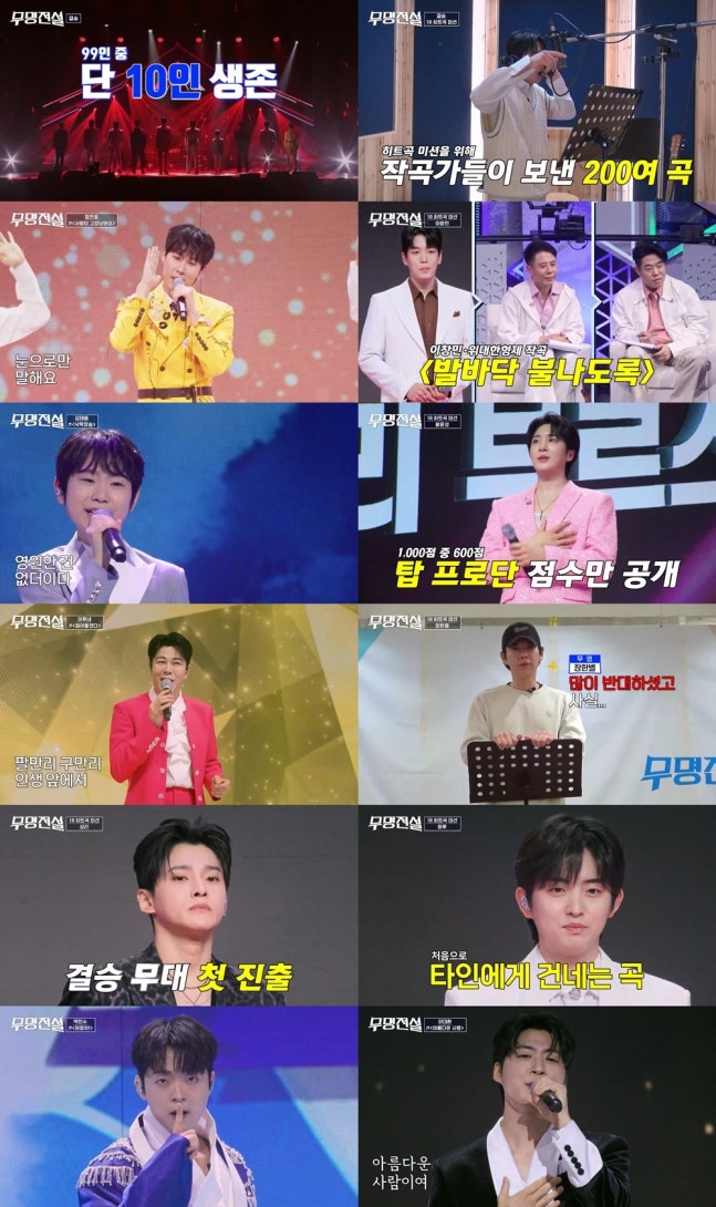 (출처=MBN ‘무명전설 - 트롯 사내들의 서열전쟁’)