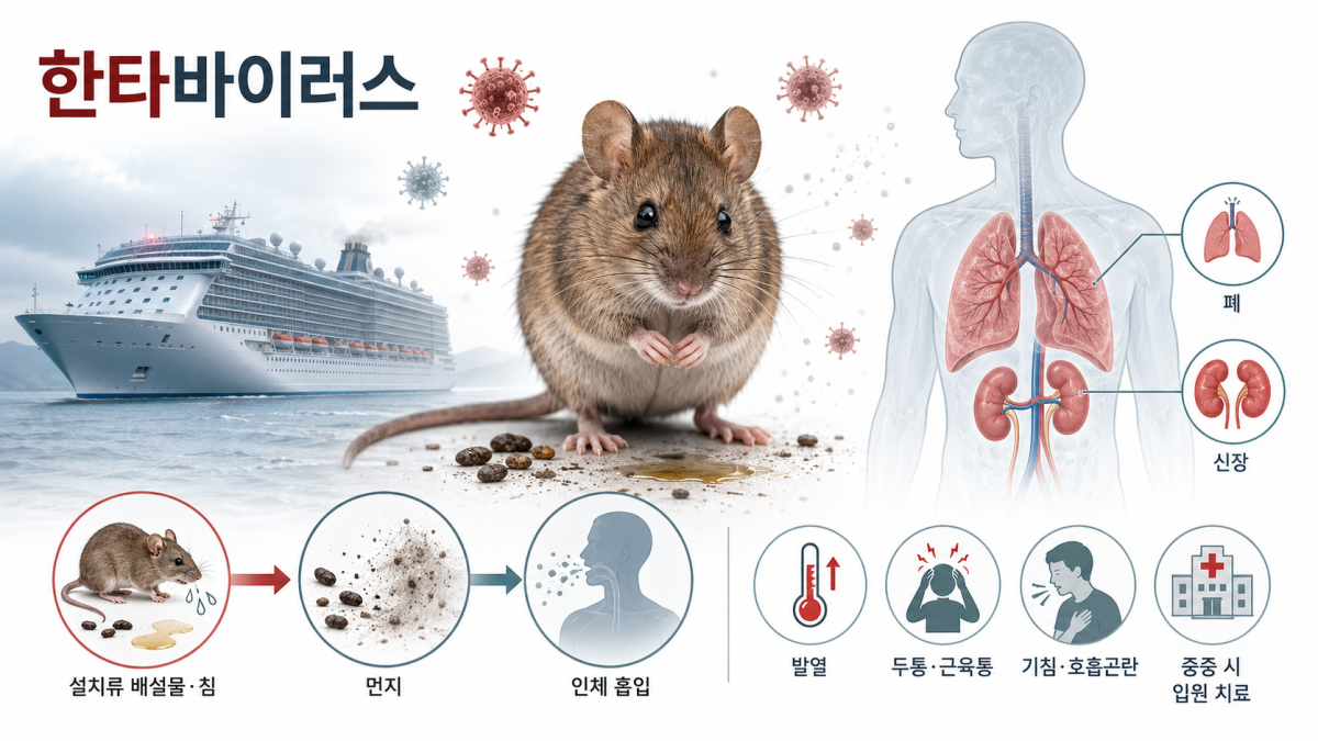 ▲한타바이러스 등장…뜻·증상·백신·치사율 총정리 (출처=오픈AI 챗GPT 편집 이미지)
