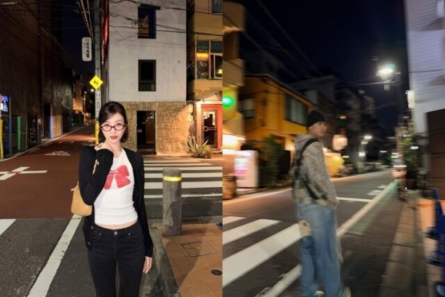 ▲조이(왼), 크러쉬 커플. (출처=조이, 크러쉬SNS)