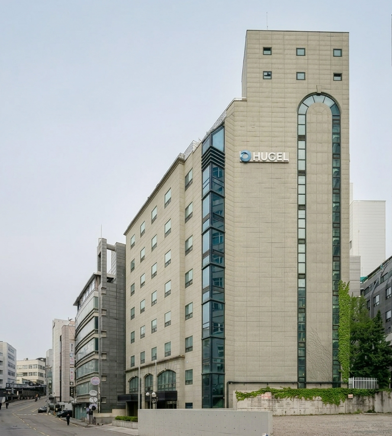 ▲청담동 휴젤빌딩 전경 (코람코자산운용)