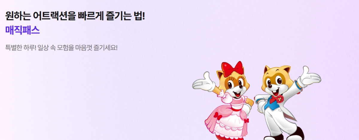 ▲매직패스와 '상대적 박탈감' (출처=롯데월드 홈페이지 캡처)
