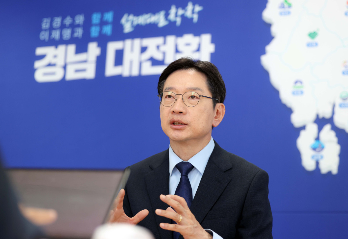 ▲김경수 더불어민주당 경남지사 후보. (연합뉴스)