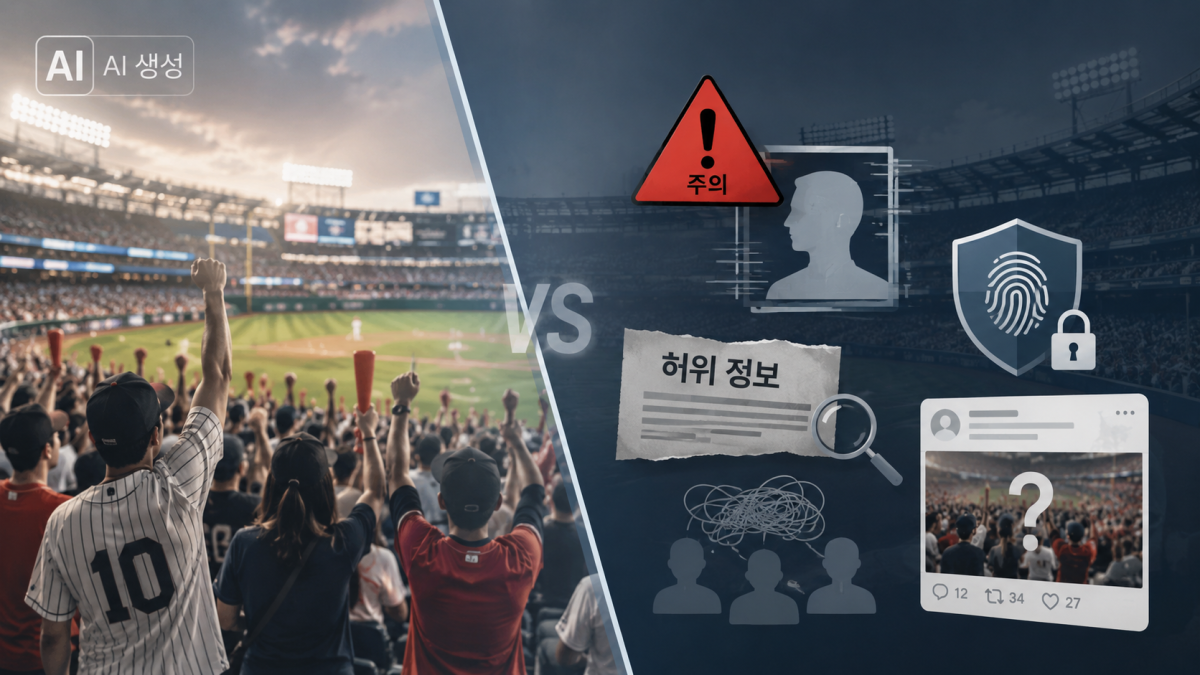▲야구장 AI 사진, 논란되는 이유 (출처=오픈AI 챗GPT 생성 이미지)