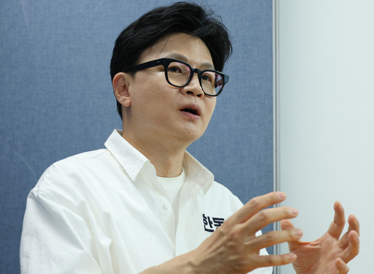 ▲부산 북갑 국회의원 보궐선거에 출마한 무소속 한동훈 후보. (연합뉴스)