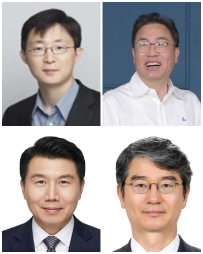 ▲13일 한국거래소는 한구(왼쪽 위), 신용상(오른쪽 위), 석원혁(왼쪽 아래) 신현한(오른쪽 아래) 등 상임이사 1명과 사외이사 3명을 선임했다. (사진=한국거래소)