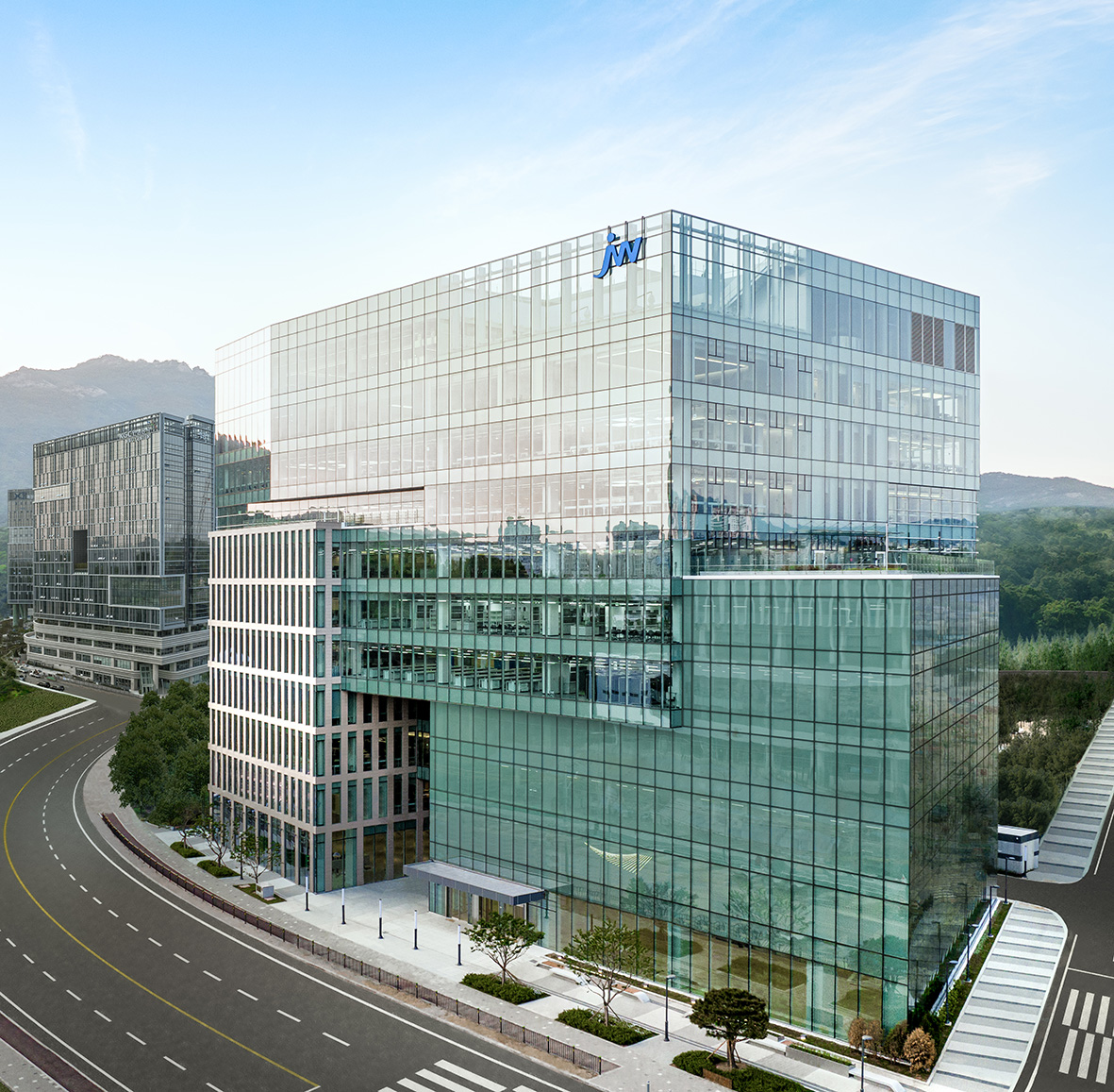 ▲JW사옥 전경 (사진제공=JW중외제약)