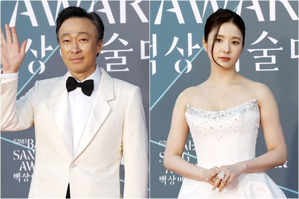 ▲배우 이성민(왼), 신세경. (뉴시스)