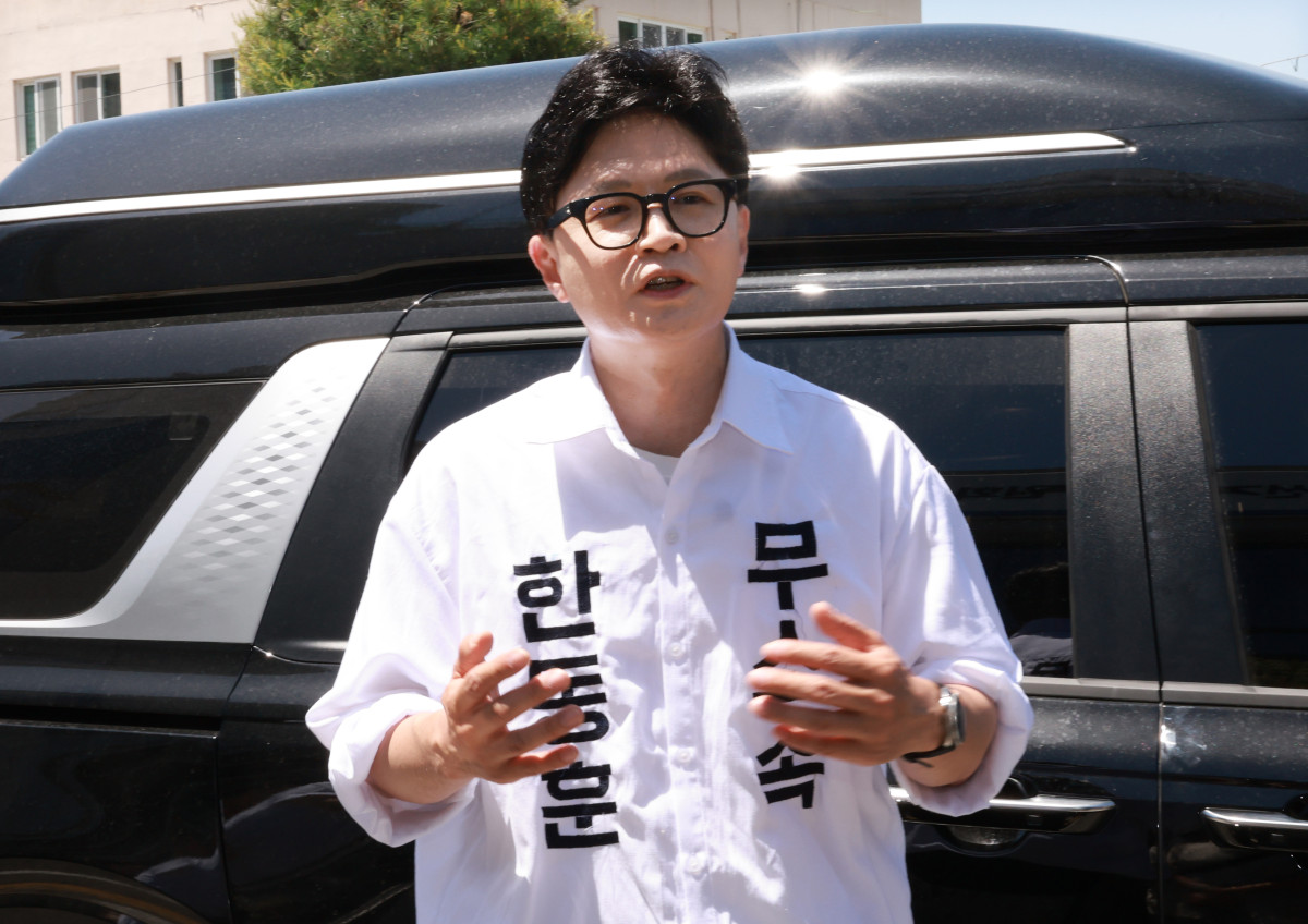 ▲무소속 한동훈 부산 북갑 국회의원 후보. (연합뉴스)