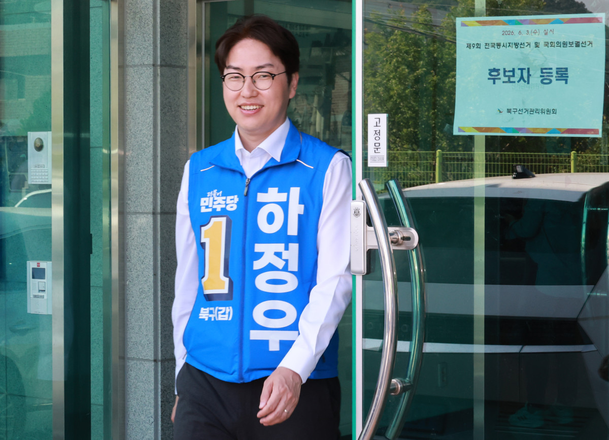 ▲더불어민주당 하정우 부산 북갑 국회의원 후보. (연합뉴스)