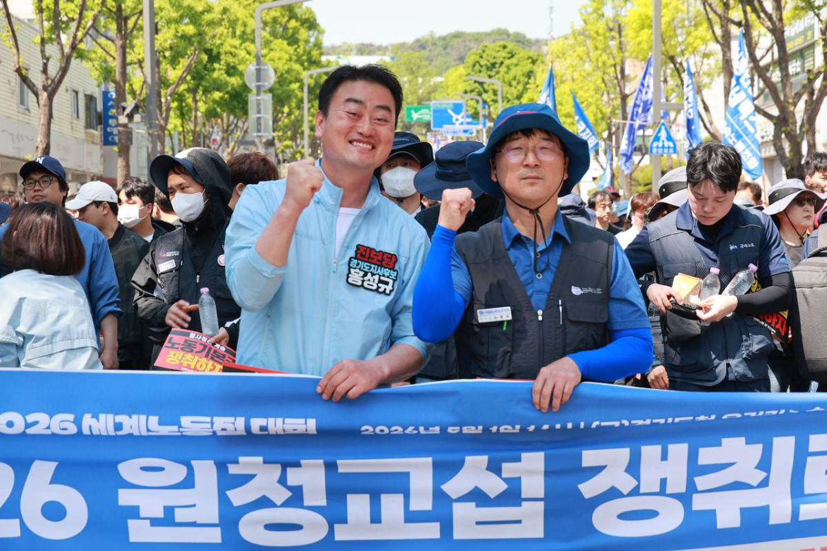▲홍성규 진보당 경기도지사 후보. (홍성규 캠프)