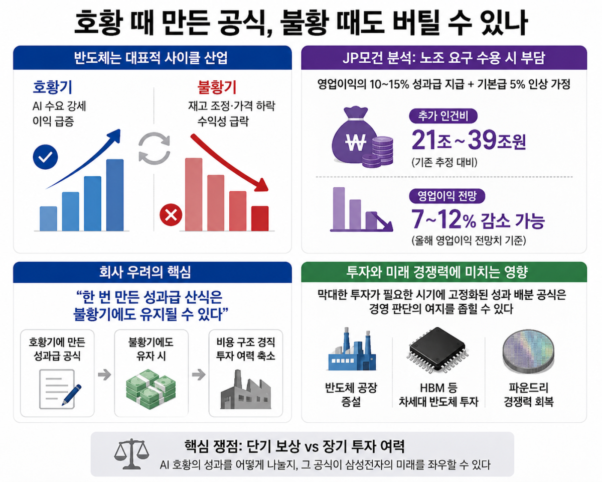 ▲호황 때 만든 공식, 불황 때도 버틸 수 있나. (사진=챗GPT AI 생성)