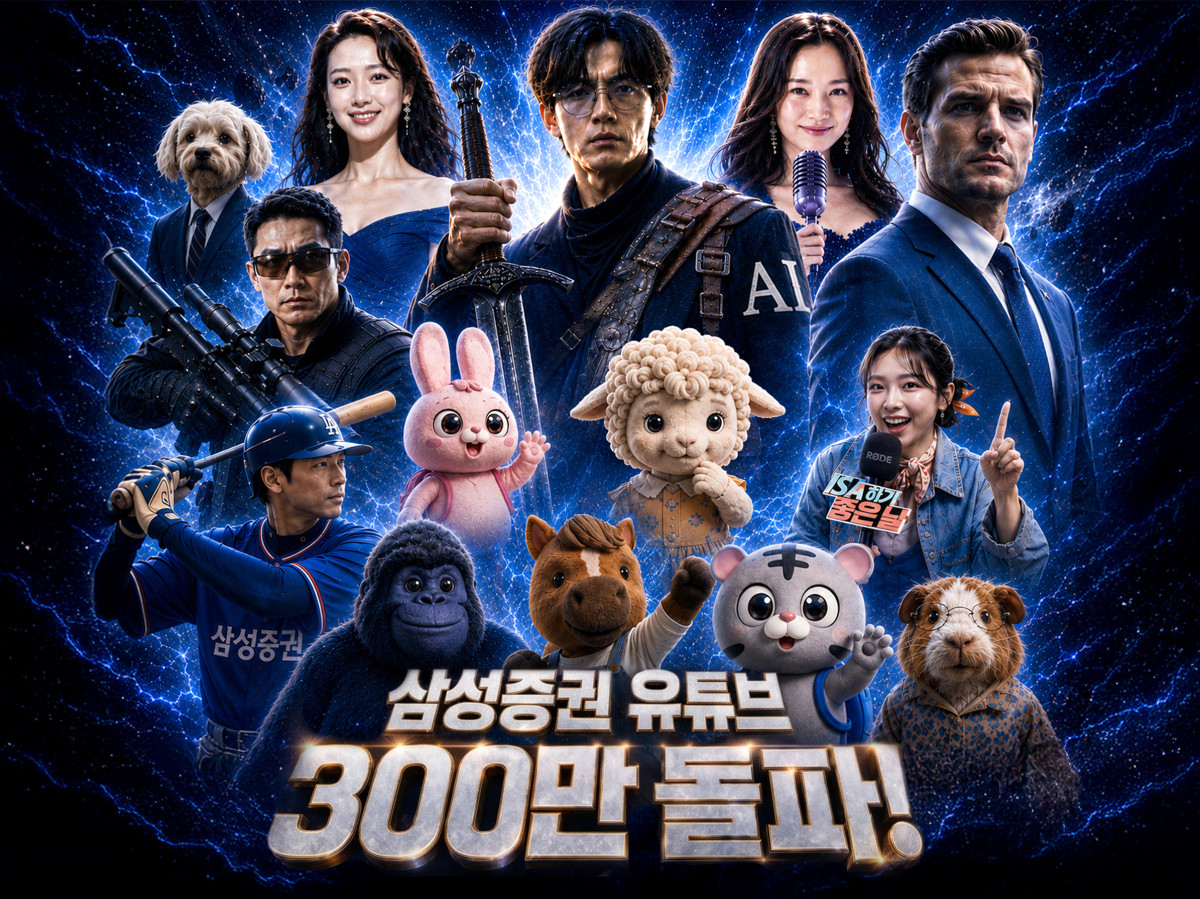 ▲삼성증권 유튜브 300만 돌파. (사진제공=삼성증권)