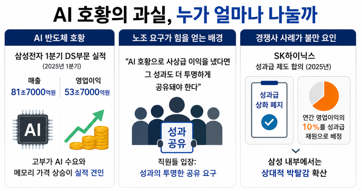 ▲AI 호황의 과실, 누가 얼마나 나눌까. (사진=챗GPT AI 생성)