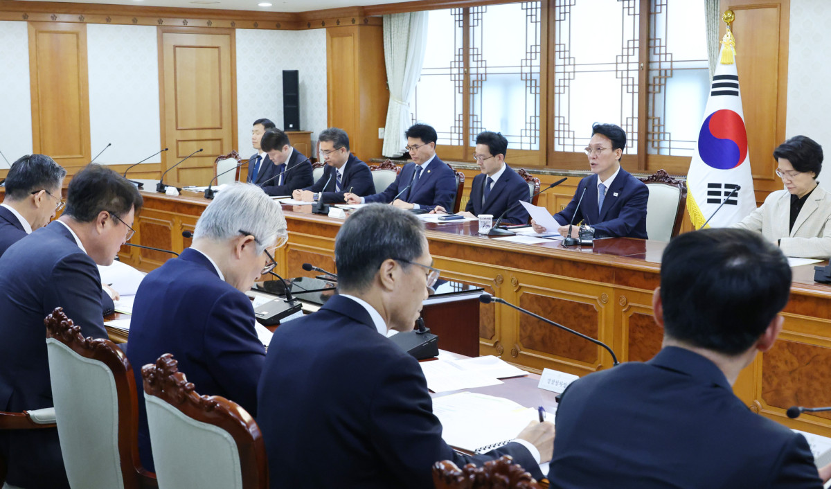 ▲김민석 국무총리가 20일 오전 서울 종로구 정부서울청사에서 열린 제2차 공명선거 관계장관회의에서 발언하고 있다. (연합뉴스)