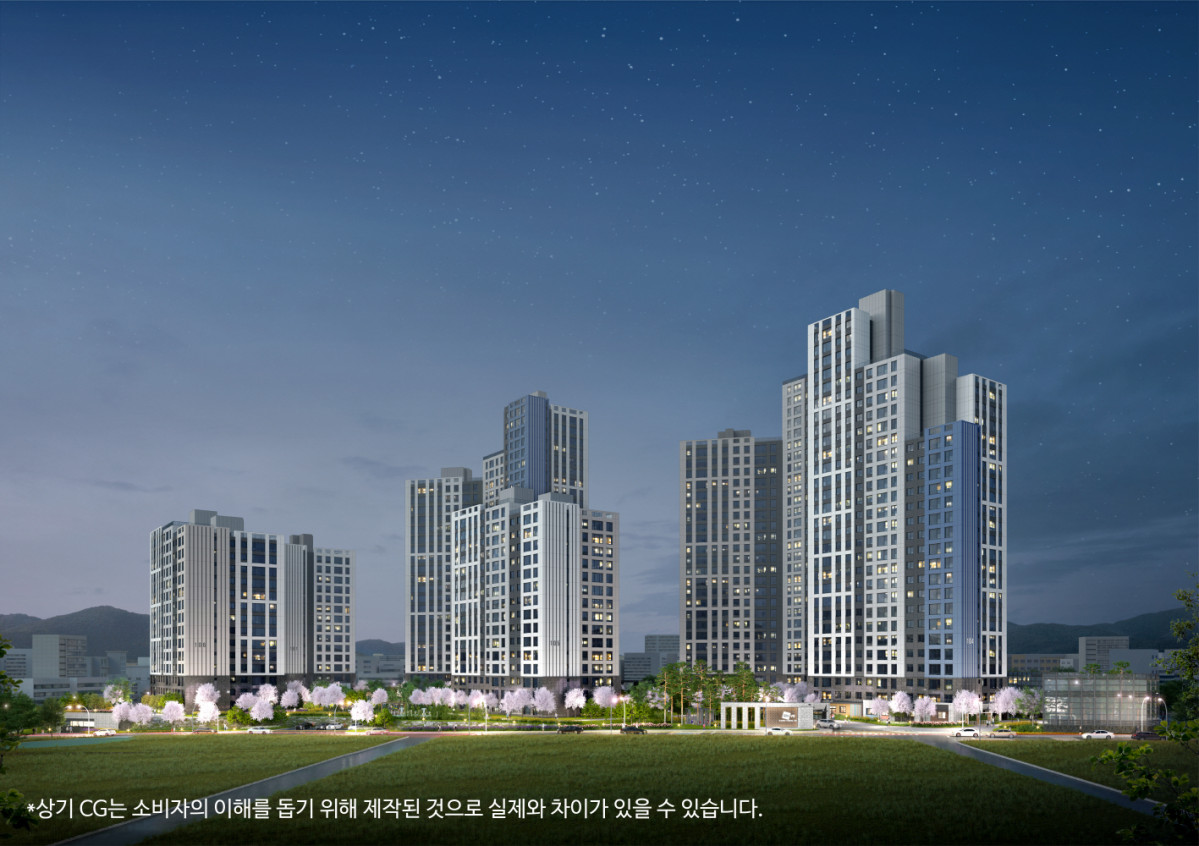 ▲두산위브 더센트럴 수원투시도 (사진제공=두산건설)