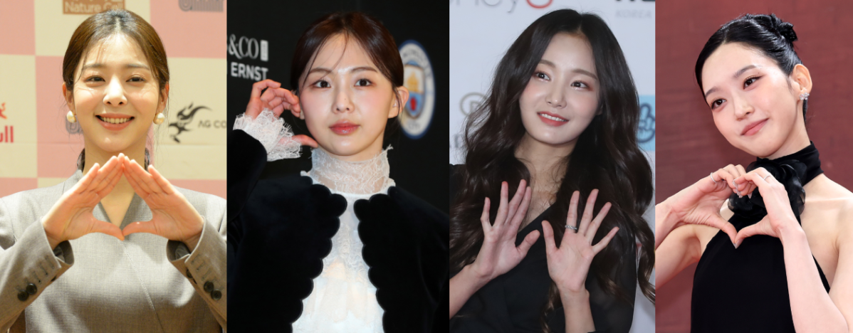 ▲설인아, 금새록, 연우, 한지현. (뉴시스)
