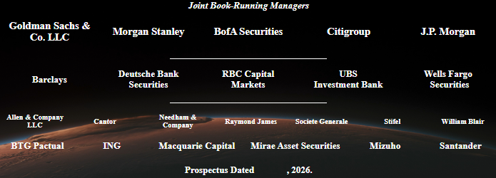 ▲스페이스X IPO 주관사 (출처=미국 증권거래위원회(SEC))