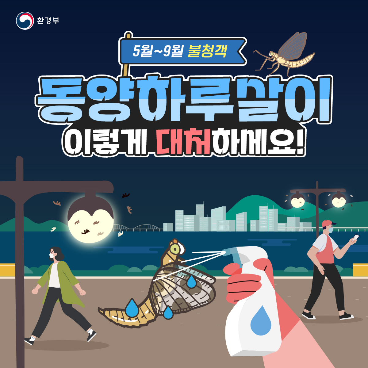 ▲동양하루살이 기간 (출처=서울시 홈페이지)