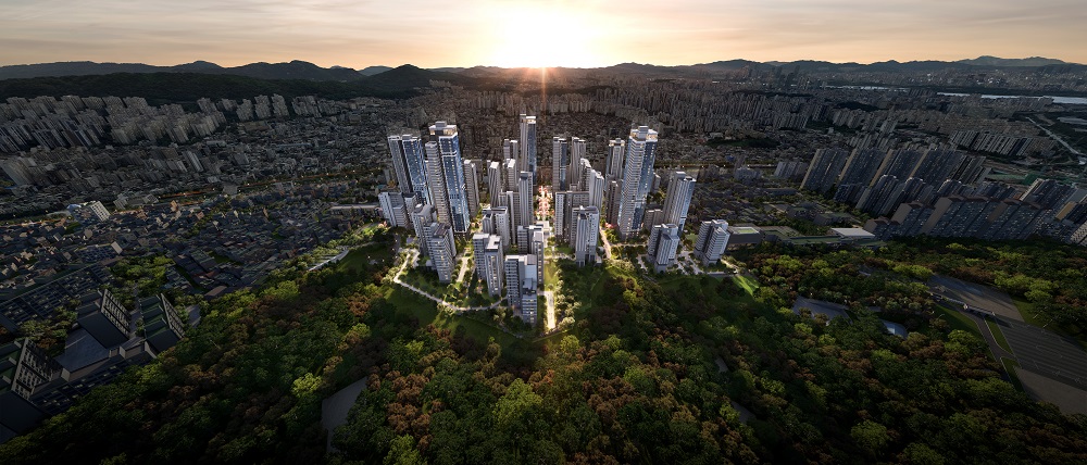 ▲증산4 도심복합사업 조감도. (사진제공=LH)