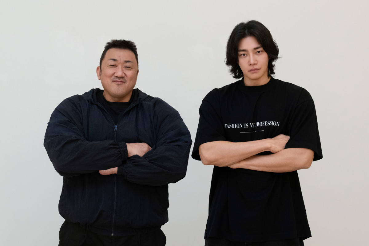 ▲영화 '범죄도시 5'의 마동석·김재영 배우. (사진제공=에이비오엔터테인먼트)