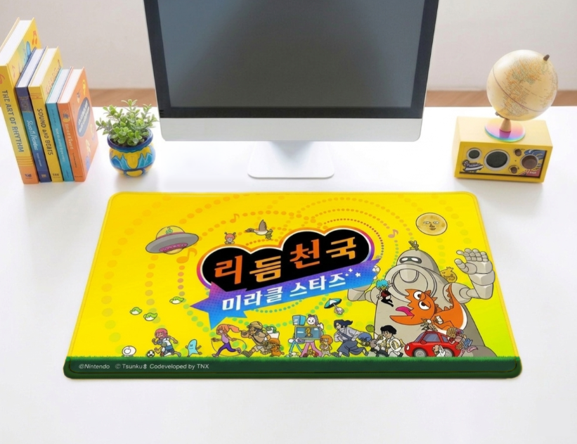 ▲‘리듬 천국 미라클 스타즈’ 장패드. (출처=닌텐도 홈페이지 캡처)