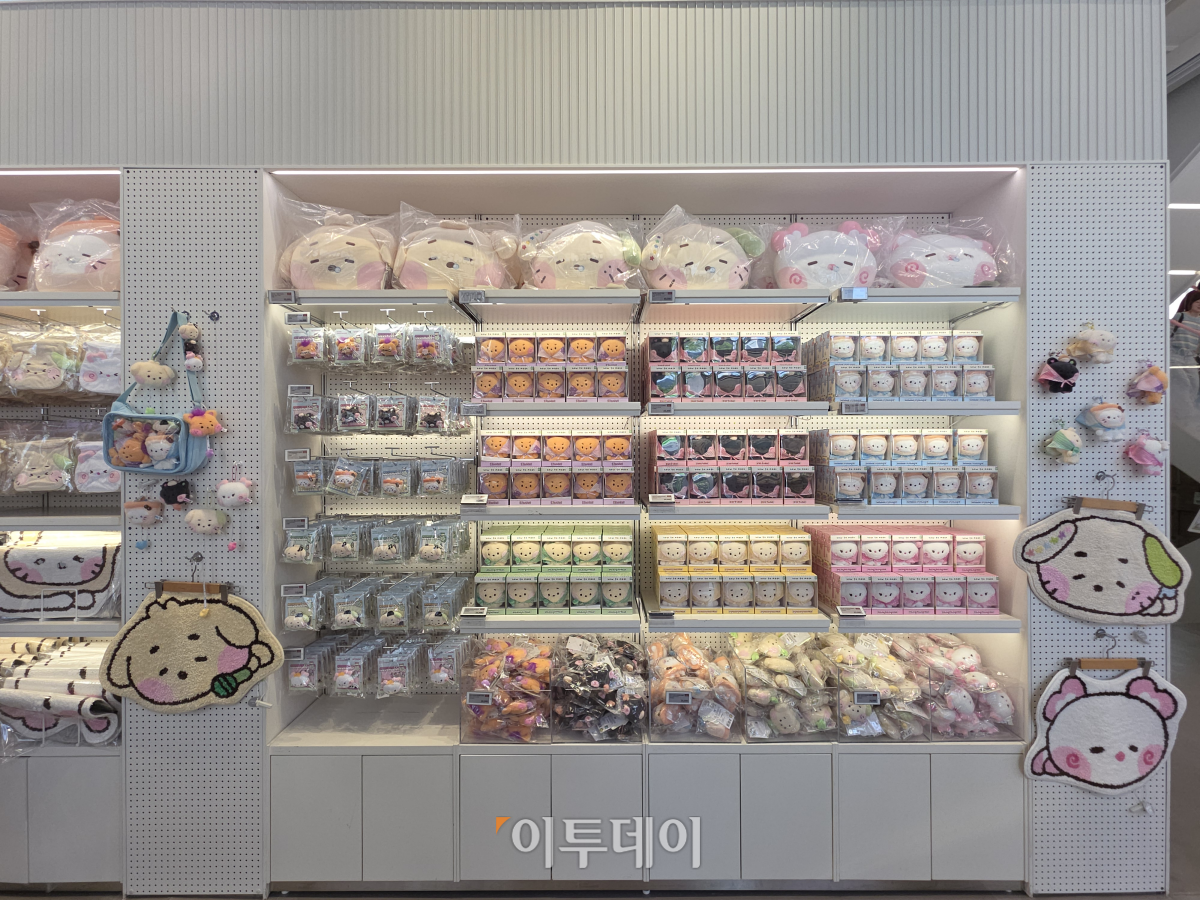 ▲29일 오전 서울 마포구 케이팝 스퀘어 홍대에서 '위시니니' 관련 팝업스토어가 열렸다. (장유진 기자 @yxxj)