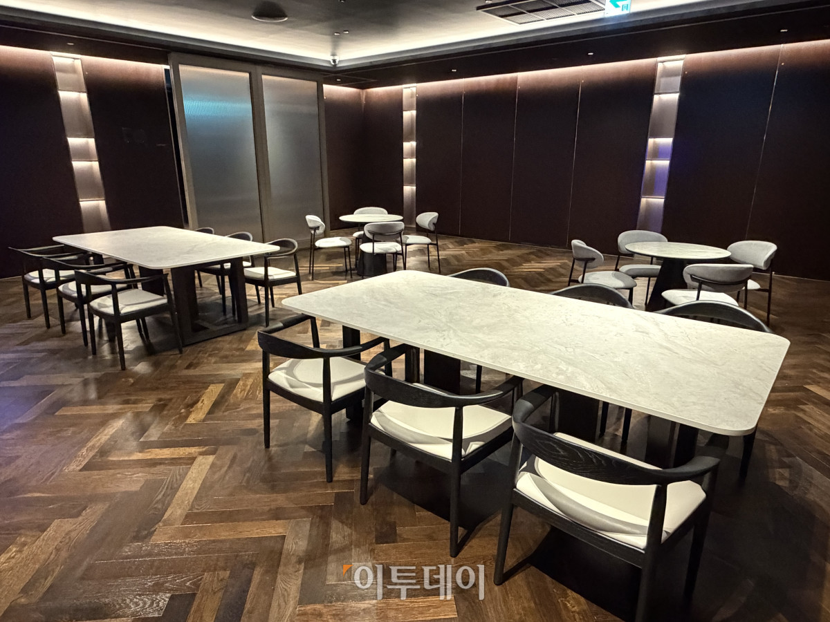 ▲인스파이어 3층 스카이박스 외부 휴식 공간 (송석주 기자 ssp@)