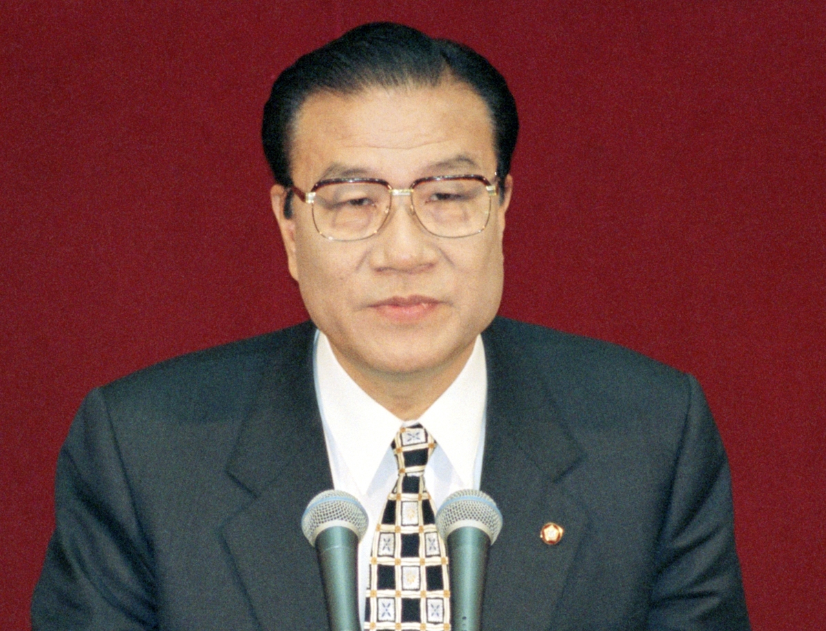 ▲1996년 국회에서 대정부 질의를 하던 고인 (연합뉴스)