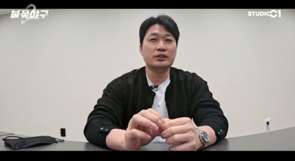 ▲'불꽃야구2' 오승환(사진=유튜브 채널 '스튜디오시원')