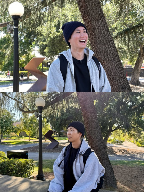 ▲타블로, RM(사진출처 = 타블로 SNS)