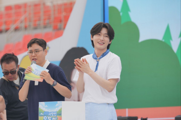 ▲김용빈 '사랑빈운동회'(사진출처=오네스타컴퍼니, 밝은누리)