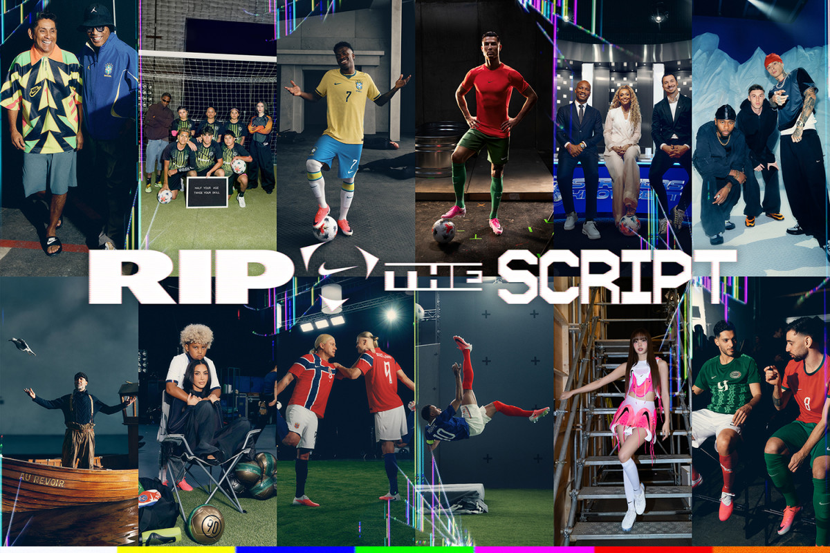 ▲나이키, ‘각본을 찢어라 (Rip the Script)’ 캠페인 (사진제공=나이키)