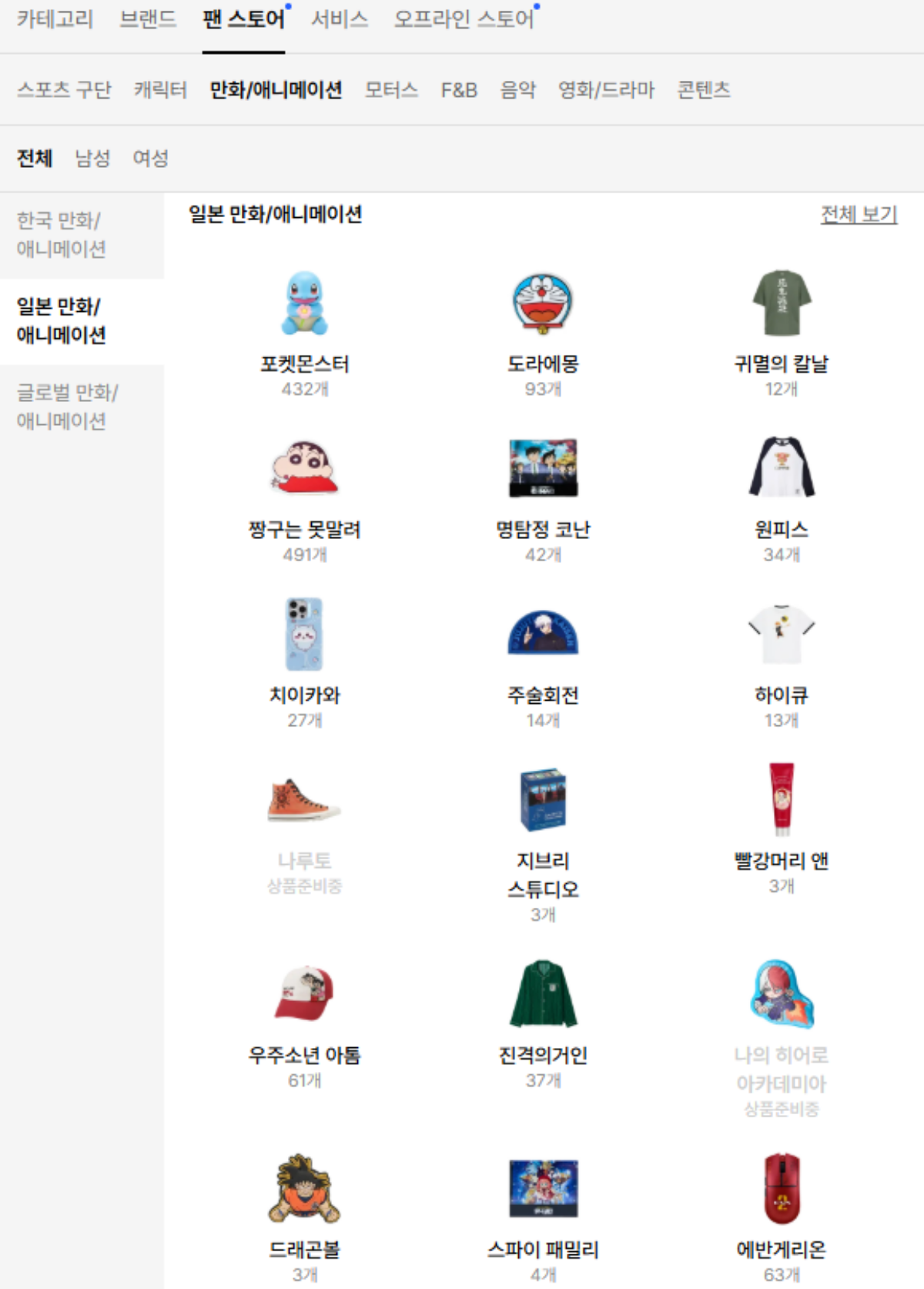 ▲(출처=무신사 사이트 캡처)