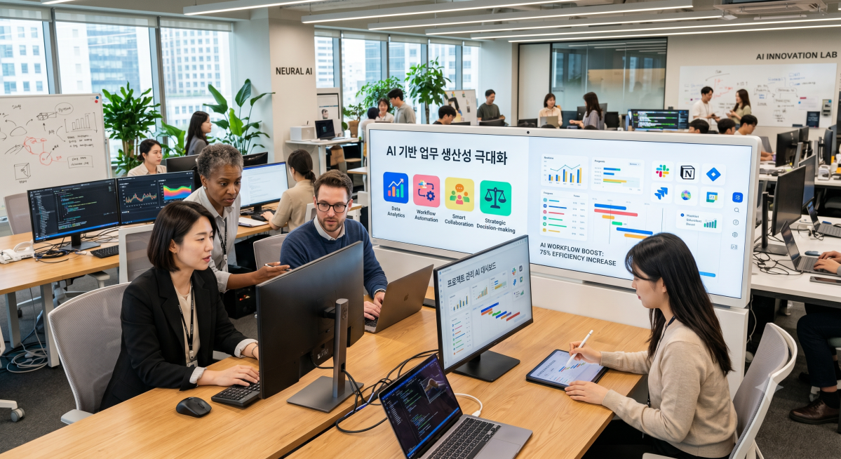 한은 "AI로 업무시간 주당 1.5시간 아꼈지만⋯생산성 제고는 아직"