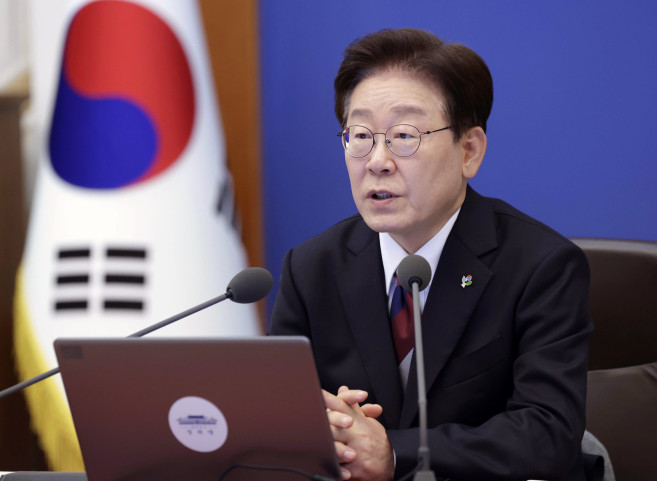 ▲이재명 대통령이 4일 청와대에서 열린 수석보좌관회의에서 발언하고 있다. (연합뉴스)