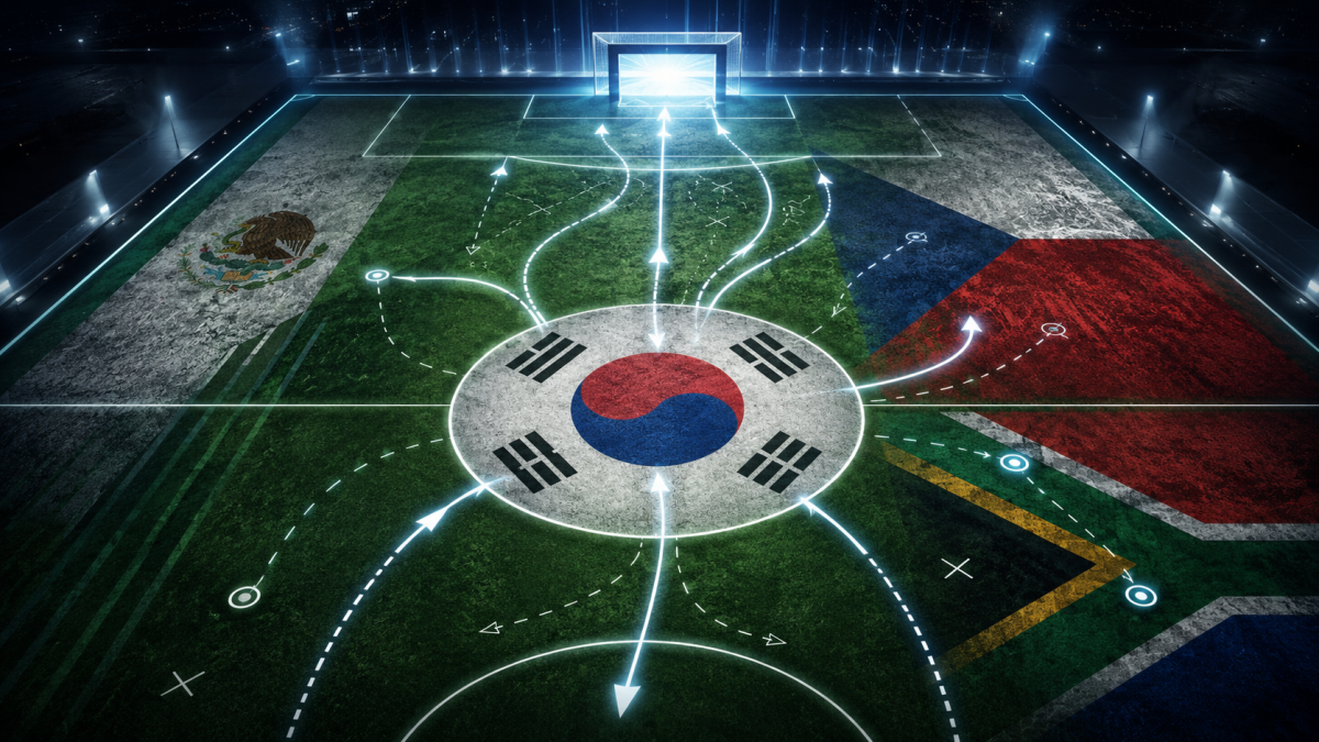 ▲한국 32강 진출 가능성, 한국 32강 경우의 수 (출처=오픈AI 챗GPT 생성 이미지)