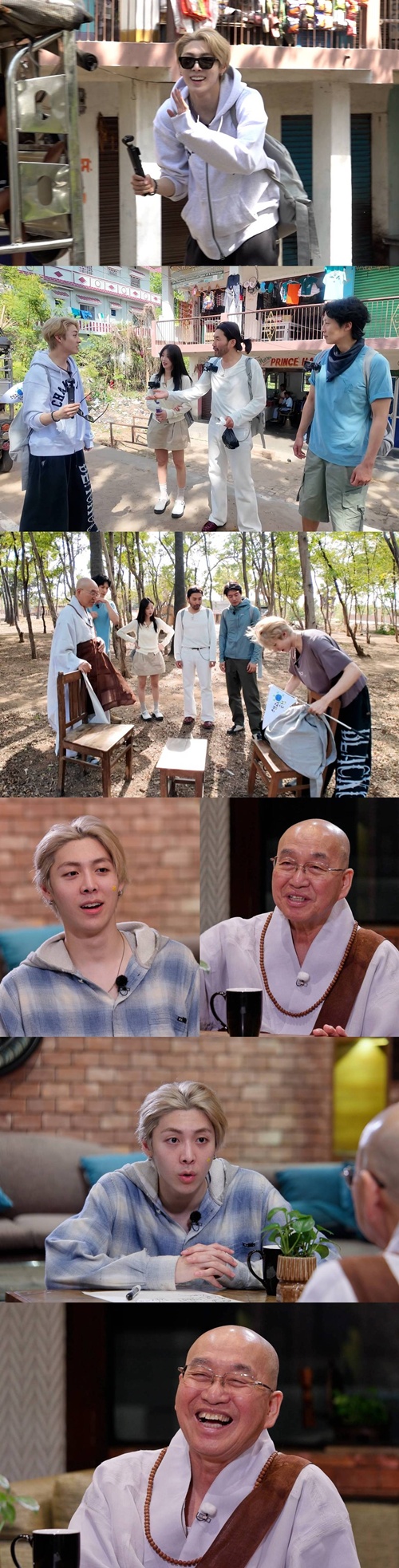 ▲'법륜로드 : 스님과 손님'(사진출처=SBS)