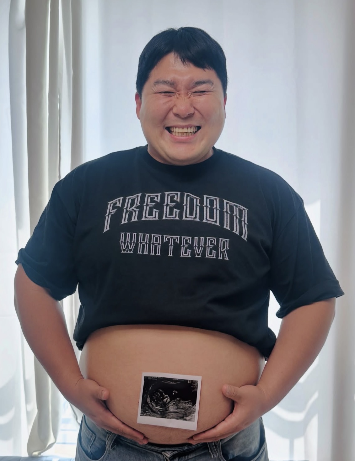 ▲개그맨 박경호가 아빠가 된다. (출처=박경호 SNS 캡처)
