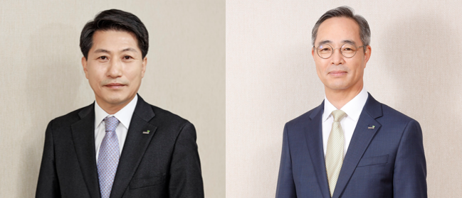▲왼쪽부터 박봉권, 이석기 교보증권 대표이사. (출처=교보증권)
