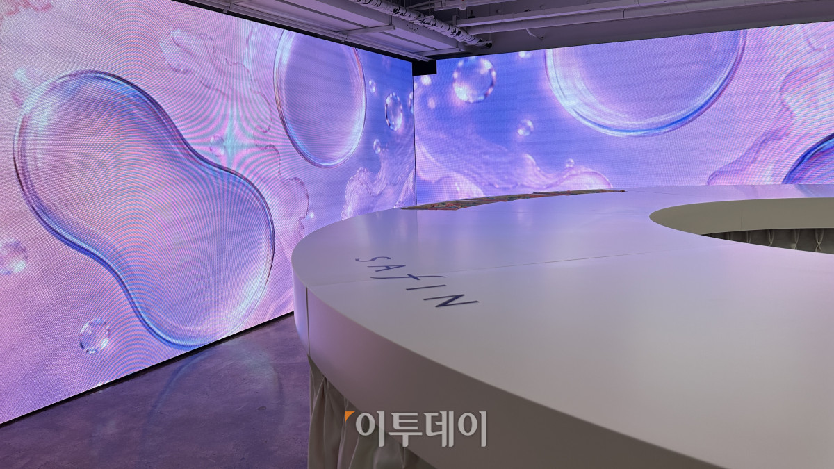 ▲11일 서울 성수동 사핀 론칭 팝업스토어 내부. (사진=연희진 기자)