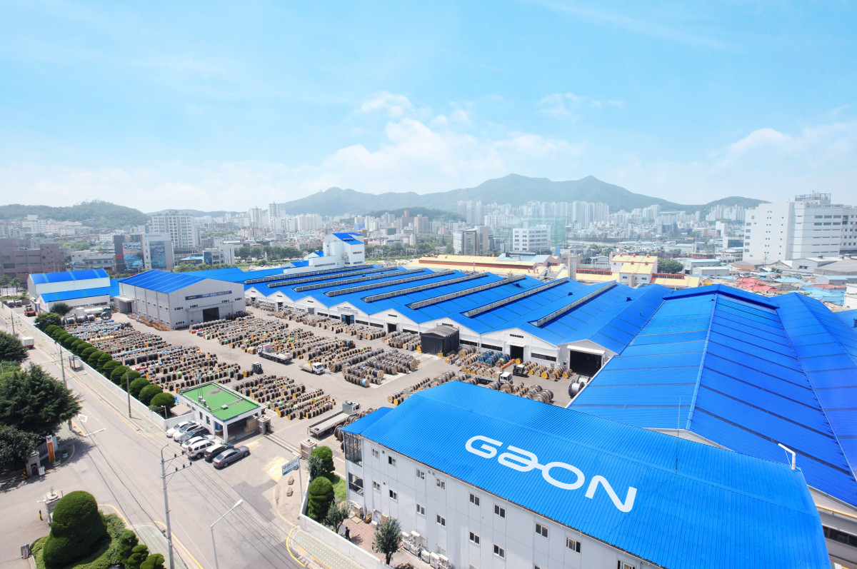▲가온전선 군포사업장 전경 (사진제공=가온전선)