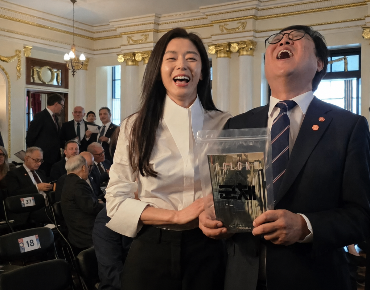 ▲배우 전지현과 최휘영 문화체육관광부 장관. (사진=최휘영 장관 인스타그램)