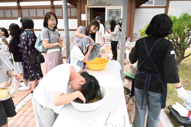 ▲전남도농업박물관의 단옷날 민속 체험행사. (사진제공= 전남도농업박물관)