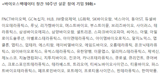 [창간설문]2026 올해의 기업 ‘삼성바이오로직스'..리가켐 2위